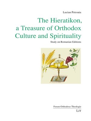 cover image of The Hieratikon, a Treasure of Orthodox Culture and Spirituality